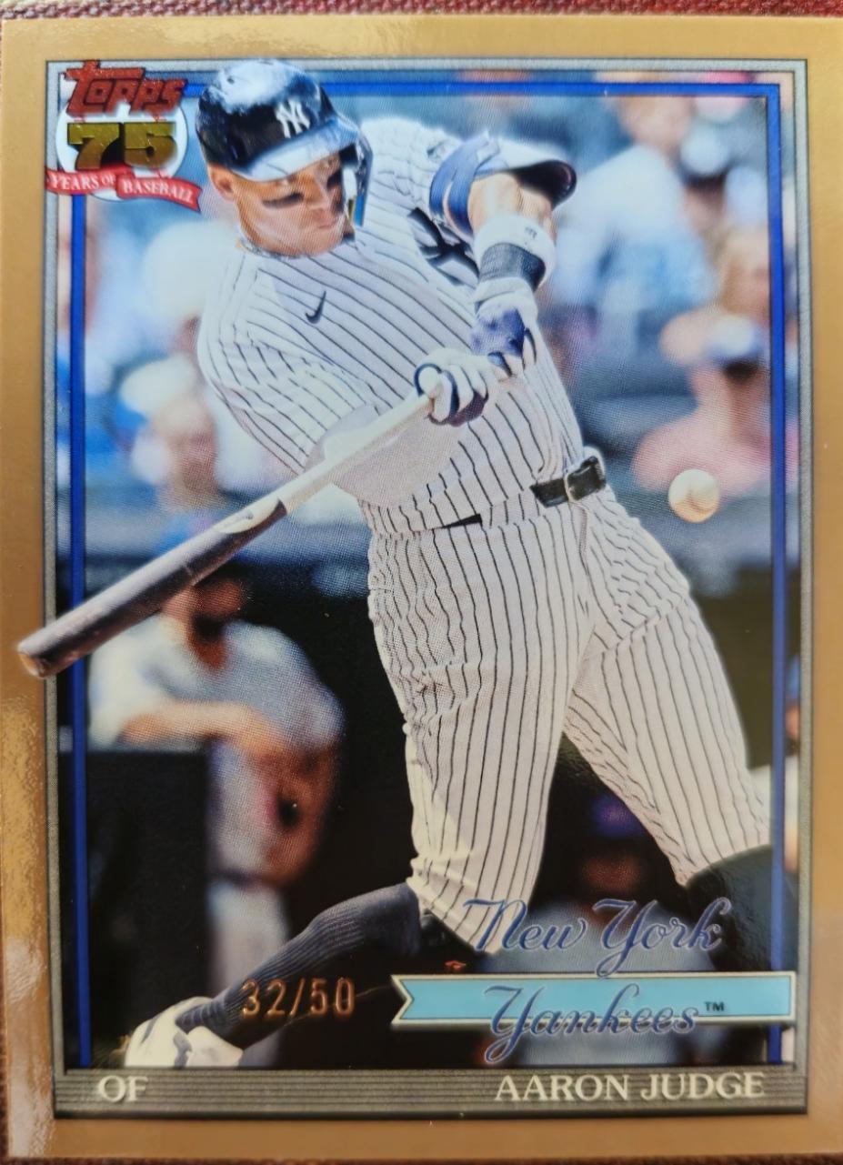 Aaron Judge [Gold] #T91-34