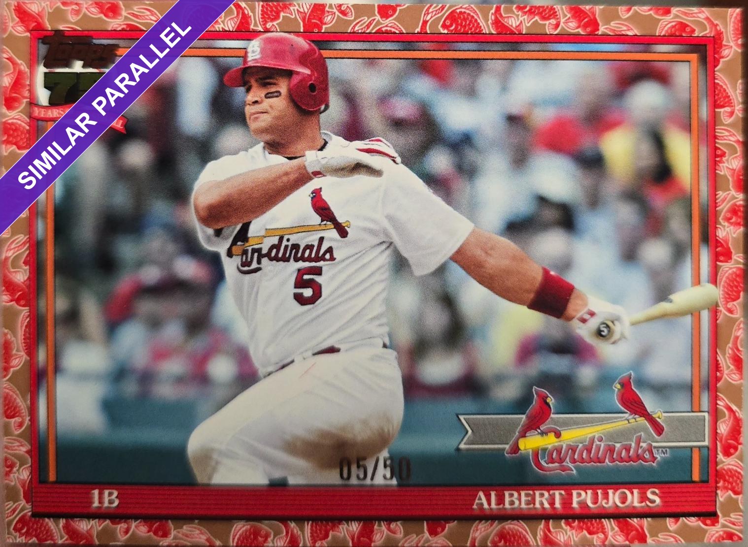 Albert Pujols [Gold] #T91-43