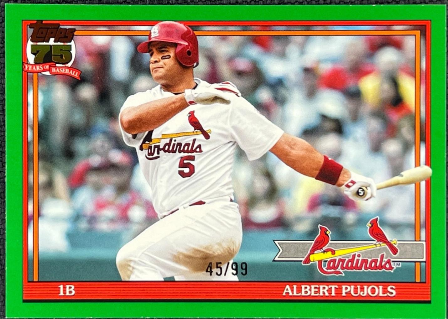 Albert Pujols [Green] #T91-43
