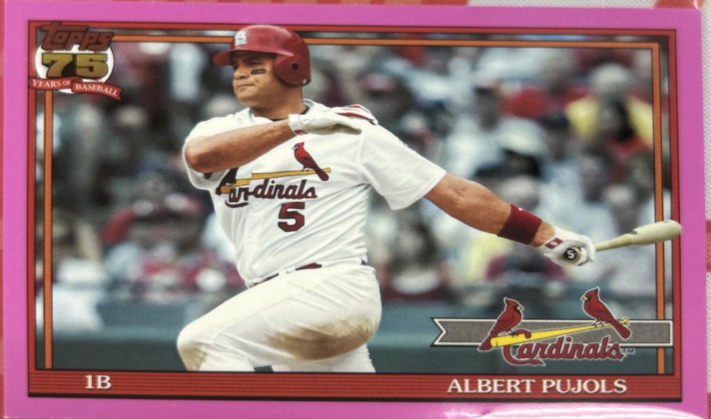 Albert Pujols [Pink] #T91-43