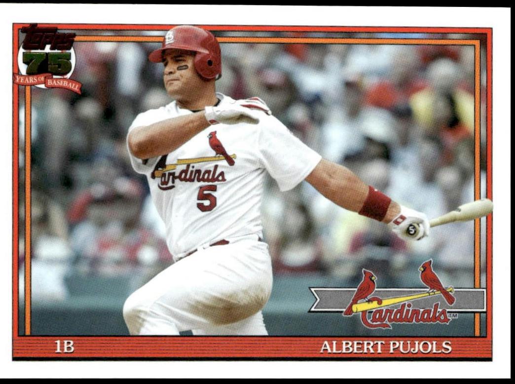 Albert Pujols [The Real One] #T91-43