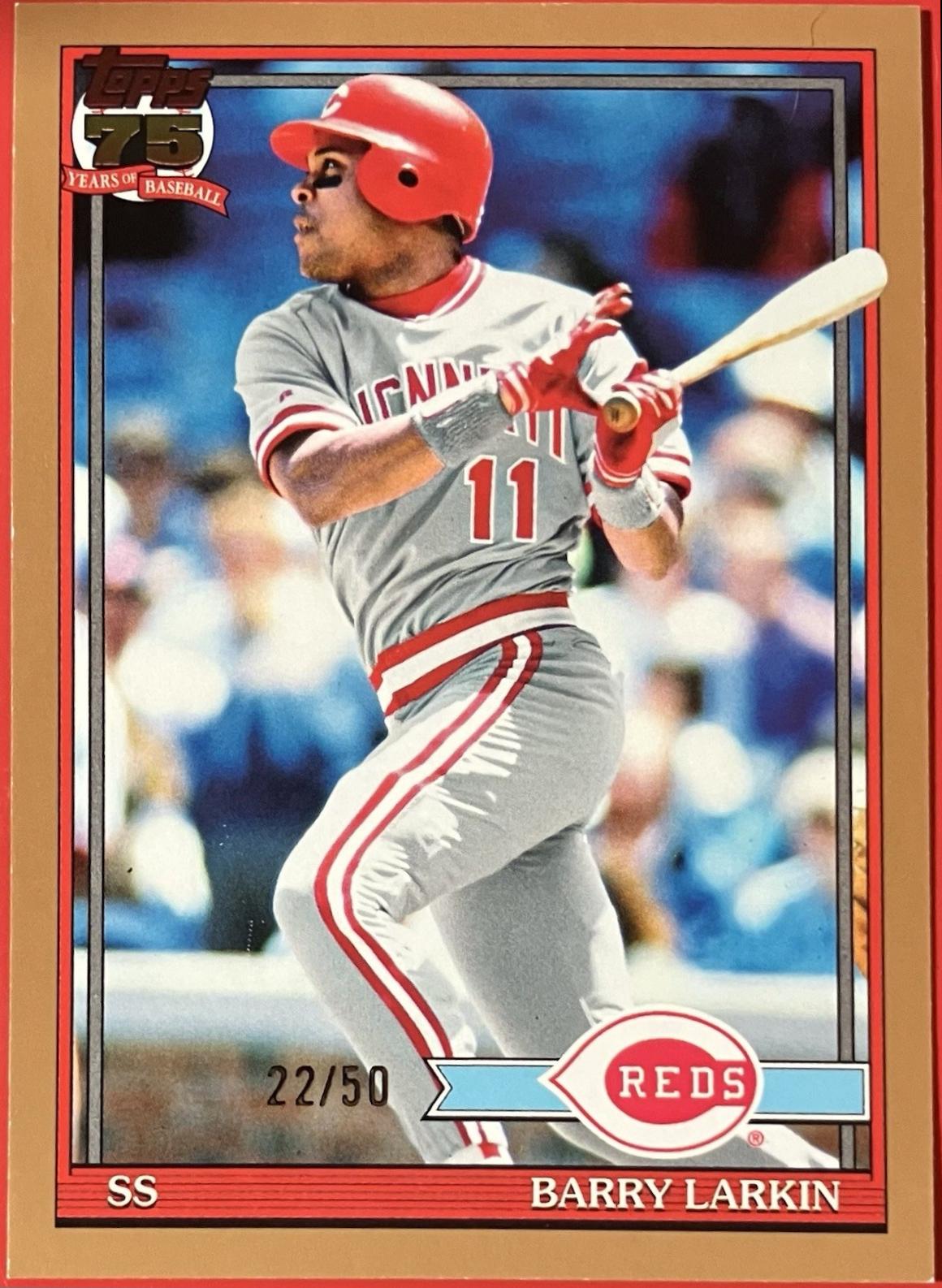 Barry Larkin [Gold] #T91-81