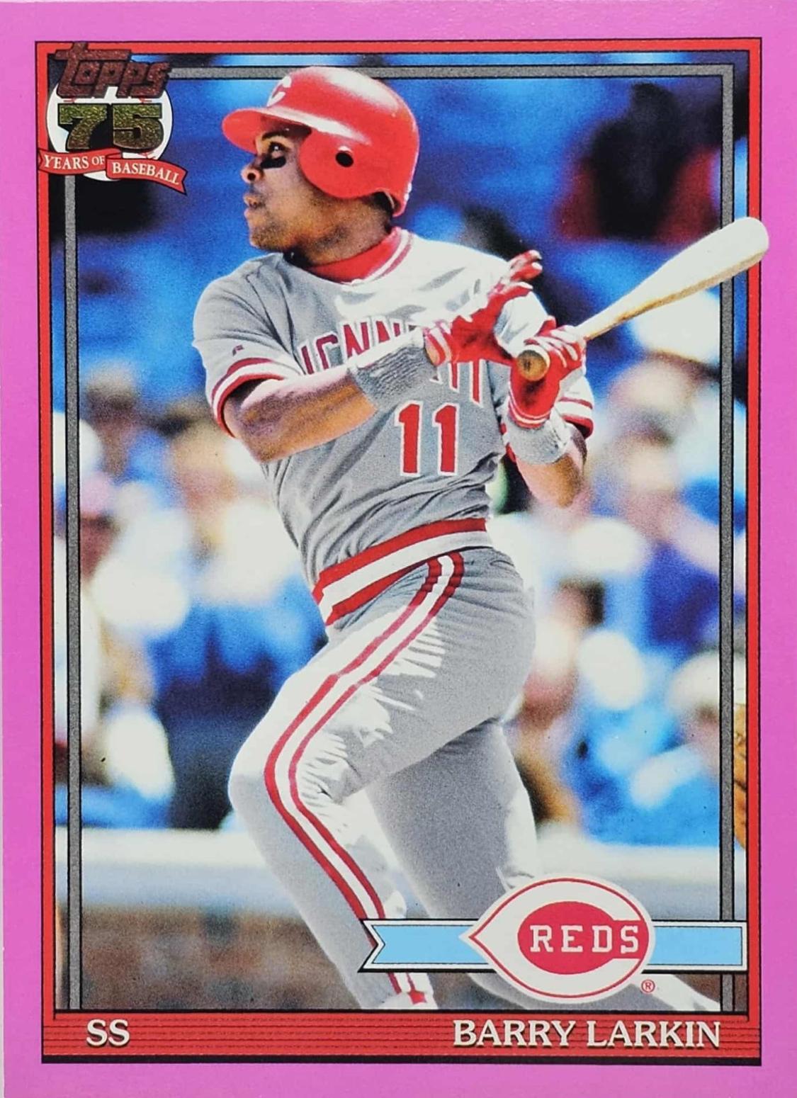 Barry Larkin [Pink] #T91-81