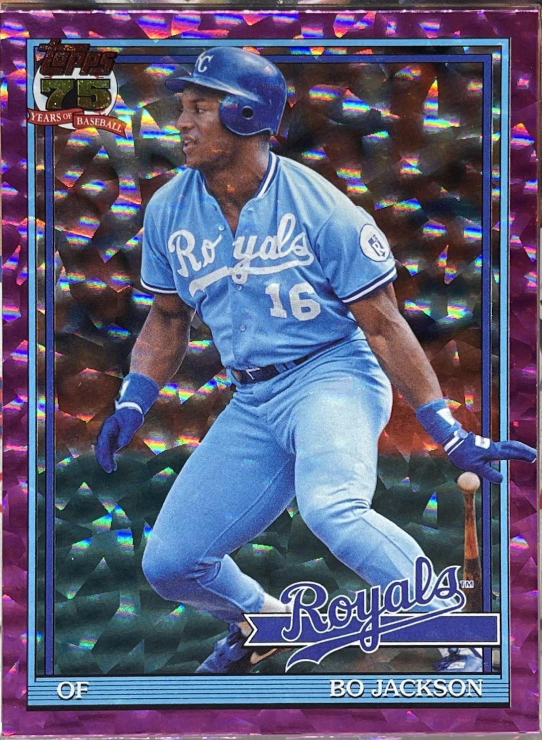 Bo Jackson [Pink Crackleboard Foil] #T91-29