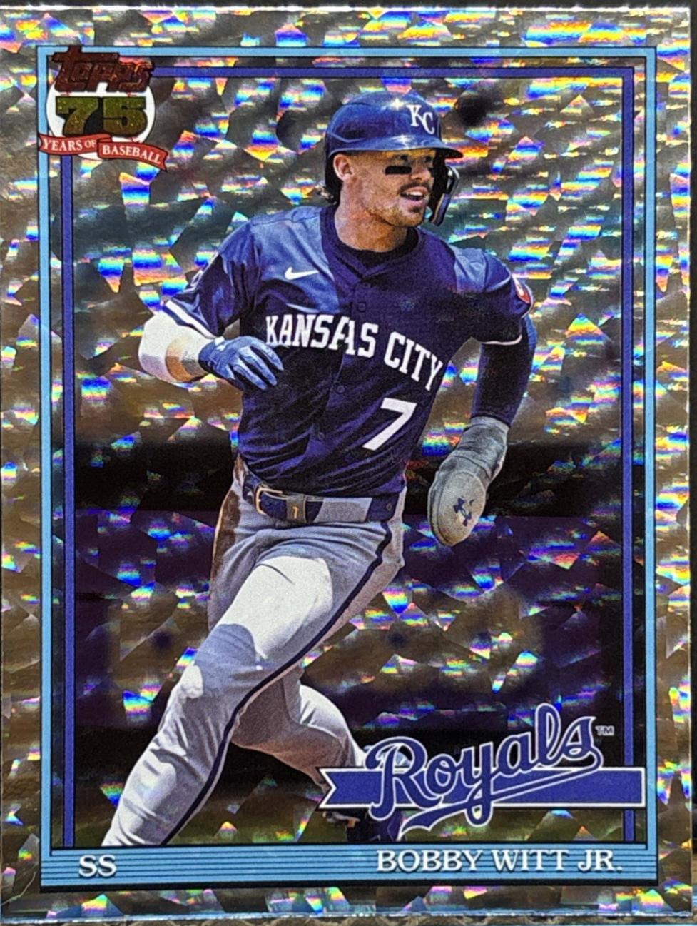 Bobby Witt Jr. [Crackleboard Foil] #T91-3