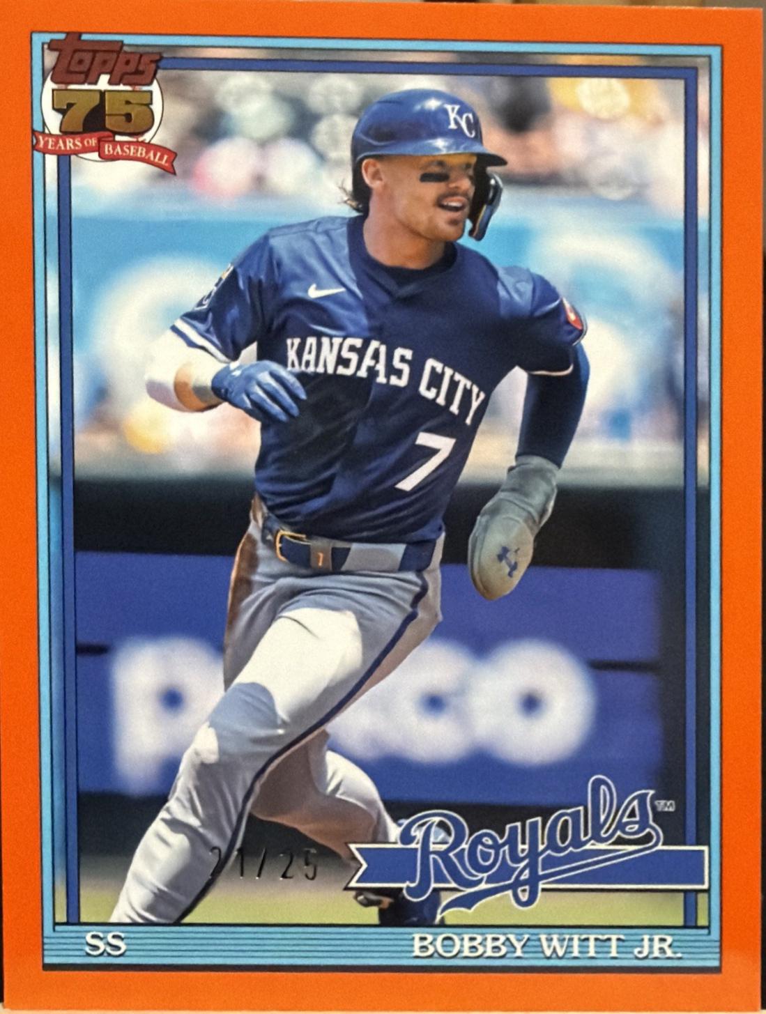 Bobby Witt Jr. [Orange] #T91-3