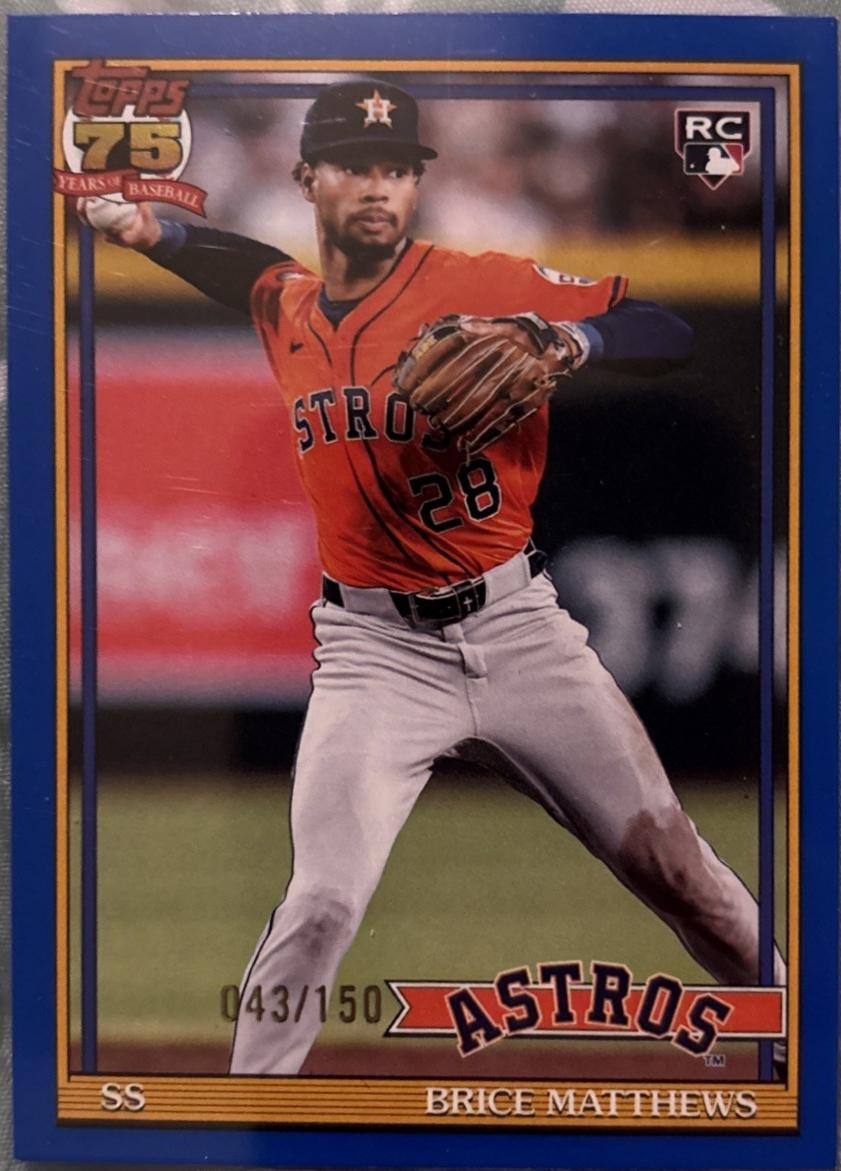 Brice Matthews [Blue] #T91-28