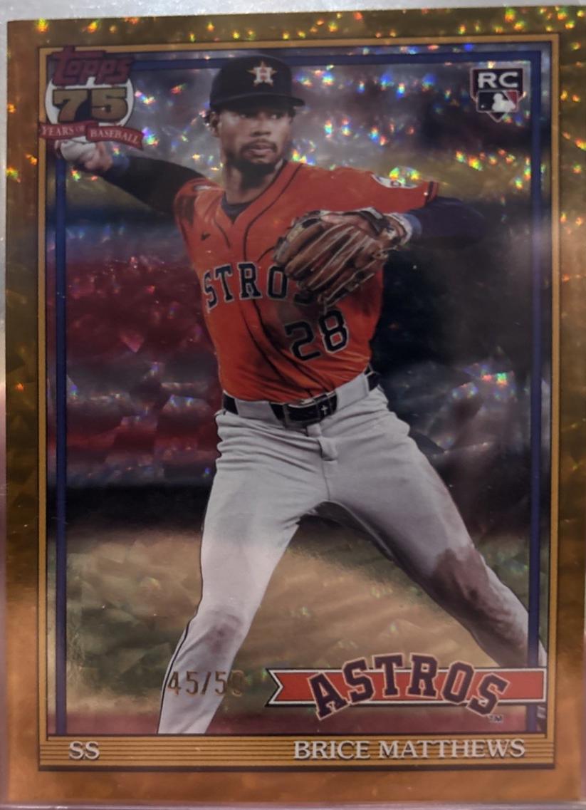Brice Matthews [Gold] #T91-28