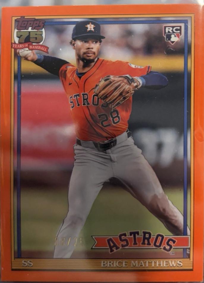 Brice Matthews [Orange] #T91-28
