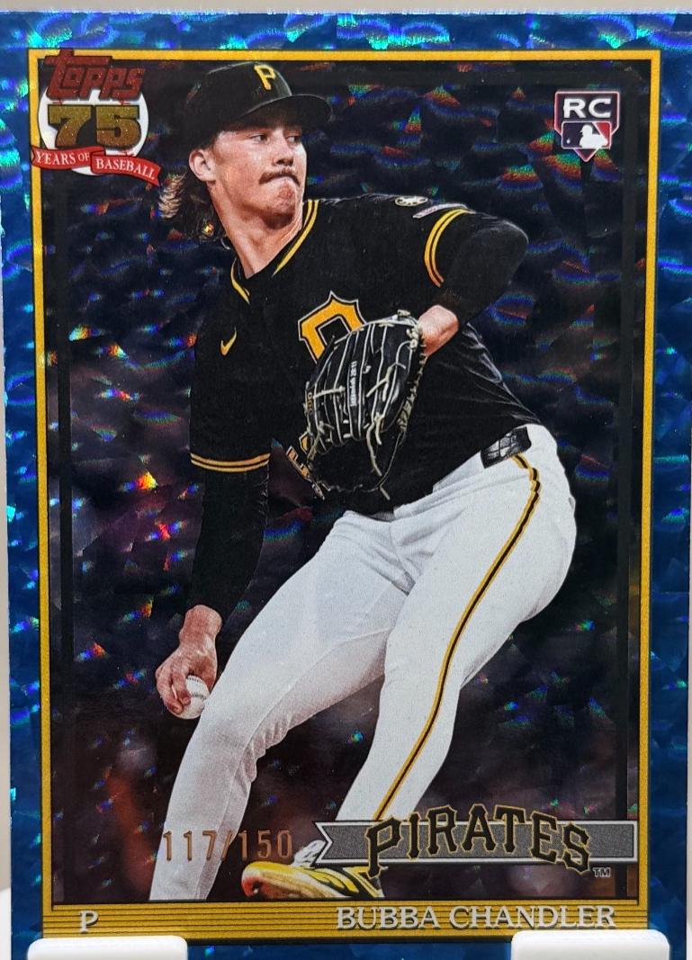 Bubba Chandler [Blue Crackleboard Foil] #T91-51