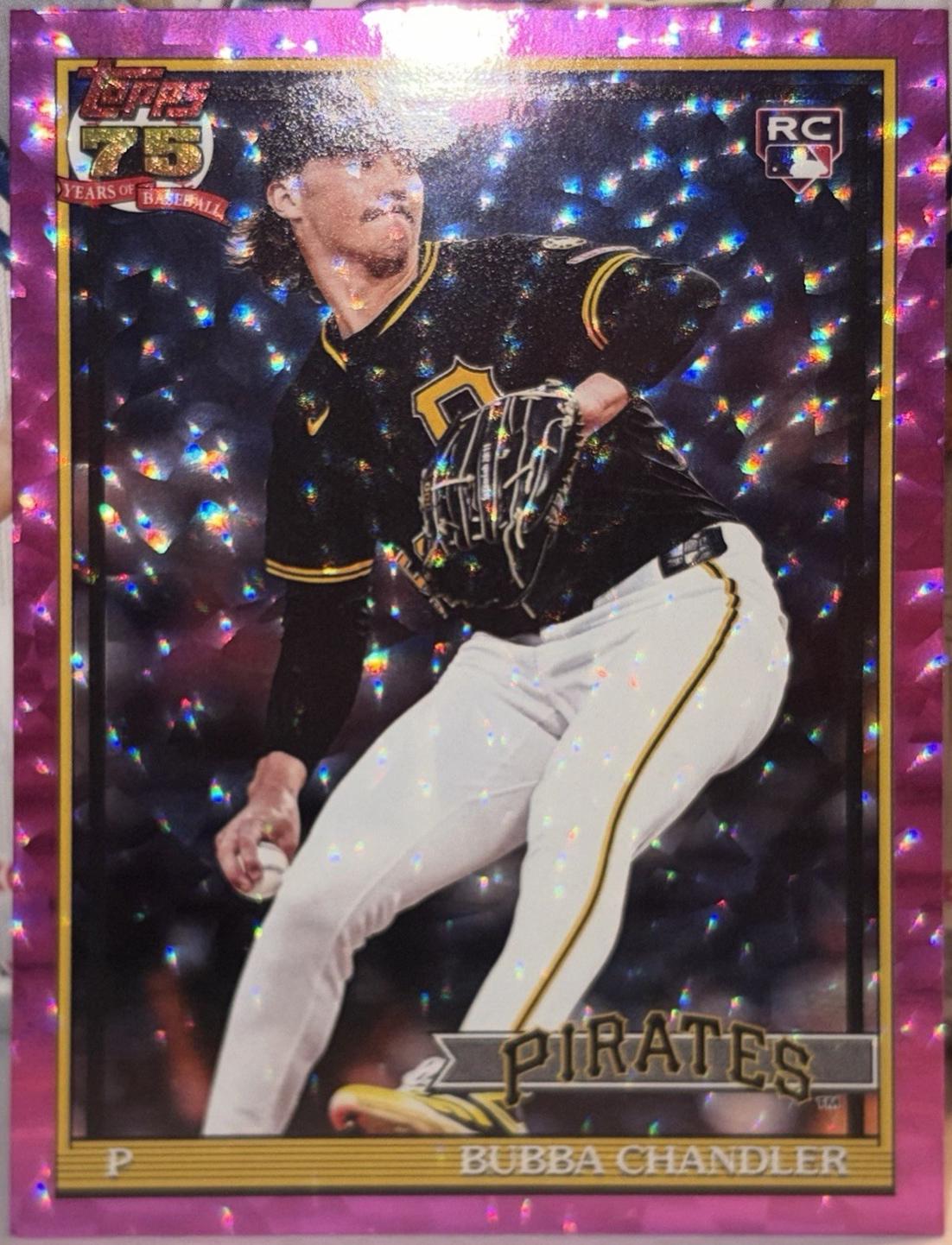 Bubba Chandler [Pink Crackleboard Foil] #T91-51