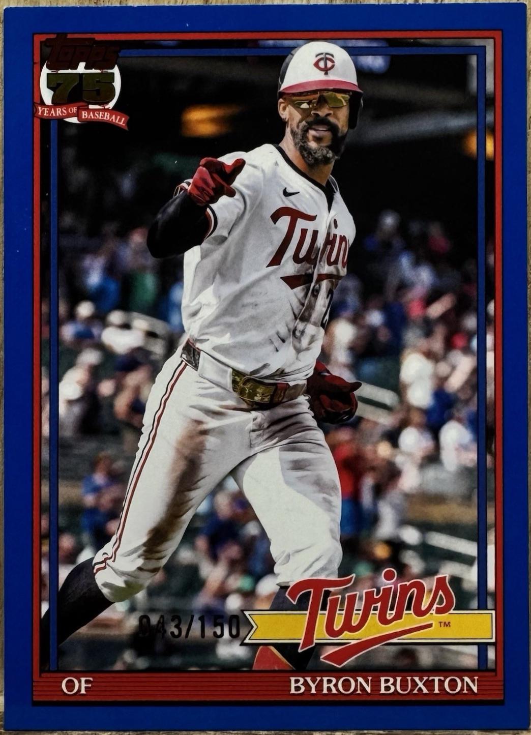 Byron Buxton [Blue] #T91-92