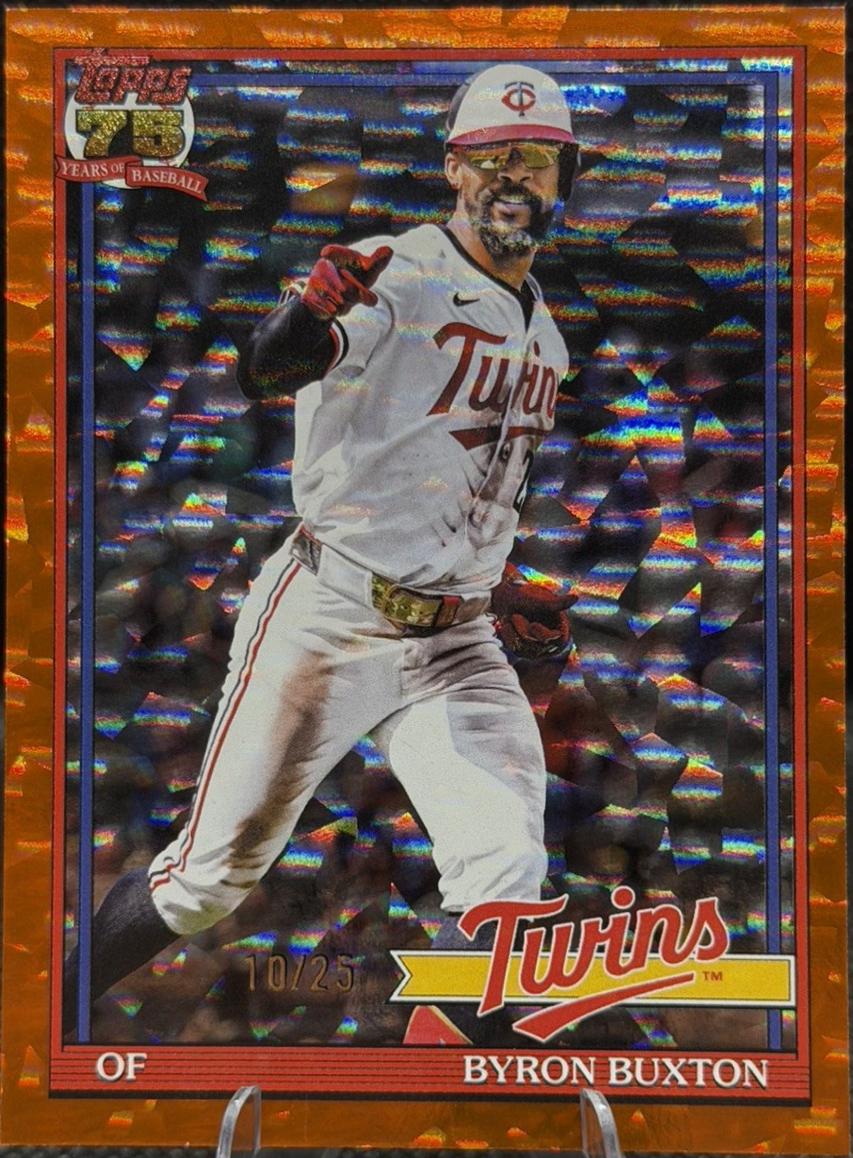 Byron Buxton [Orange Crackleboard Foil] #T91-92