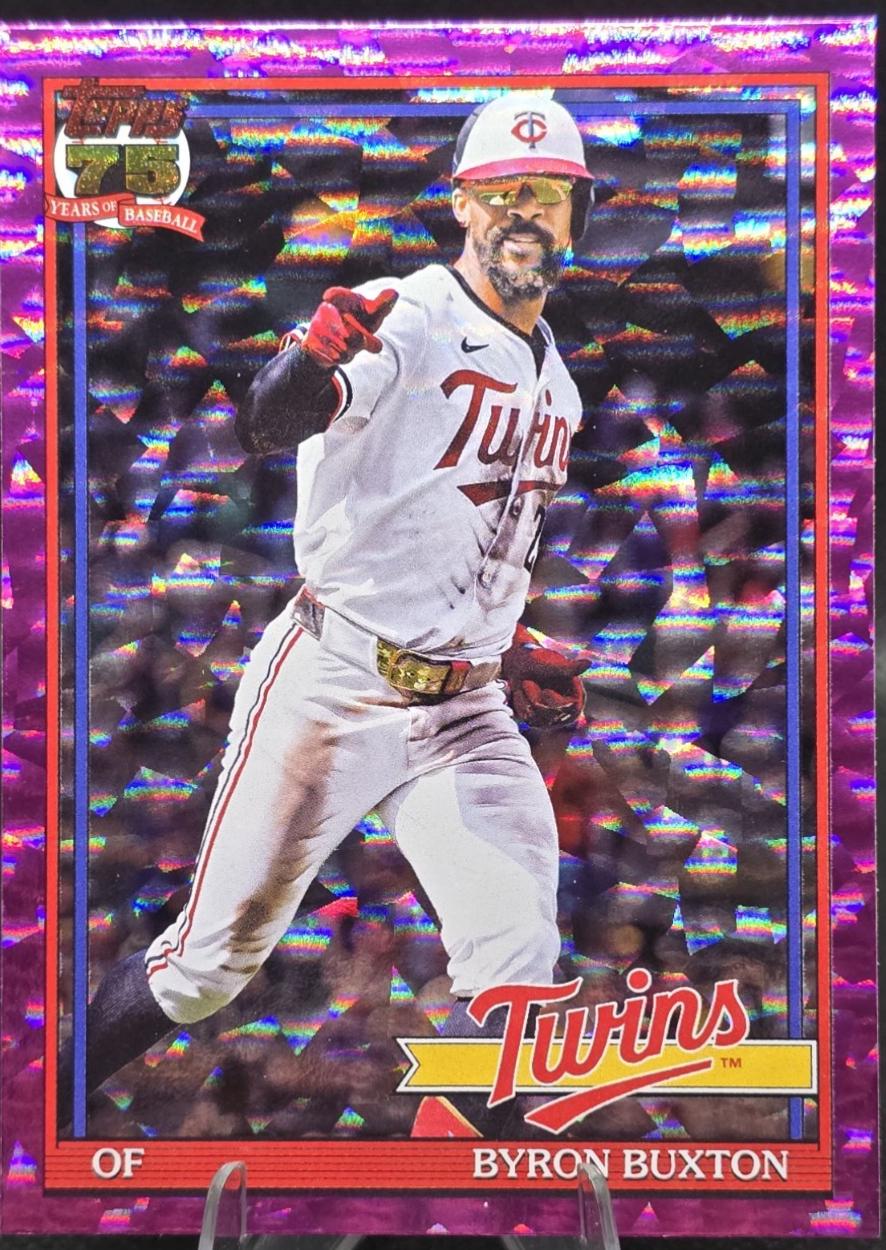 Byron Buxton [Pink Crackleboard Foil] #T91-92