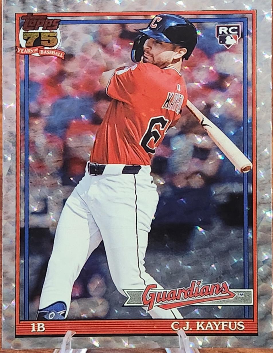 C.J. Kayfus [Crackleboard Foil] #T91-90