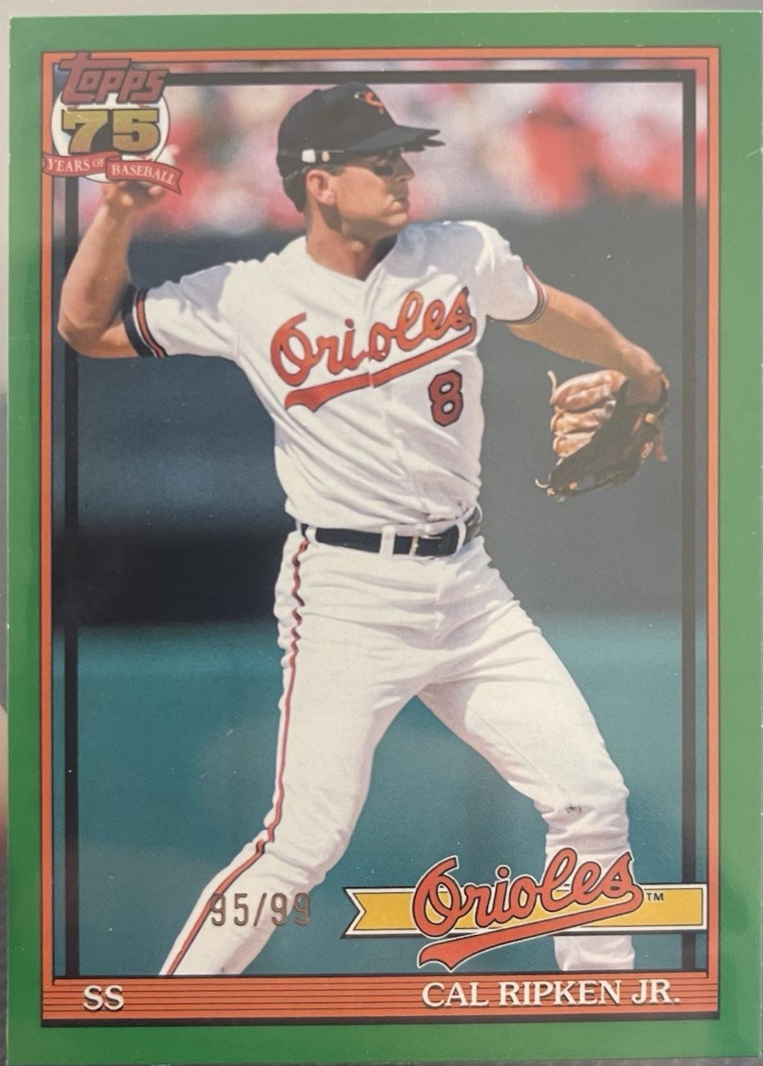 Cal Ripken Jr. [Green] #T91-87