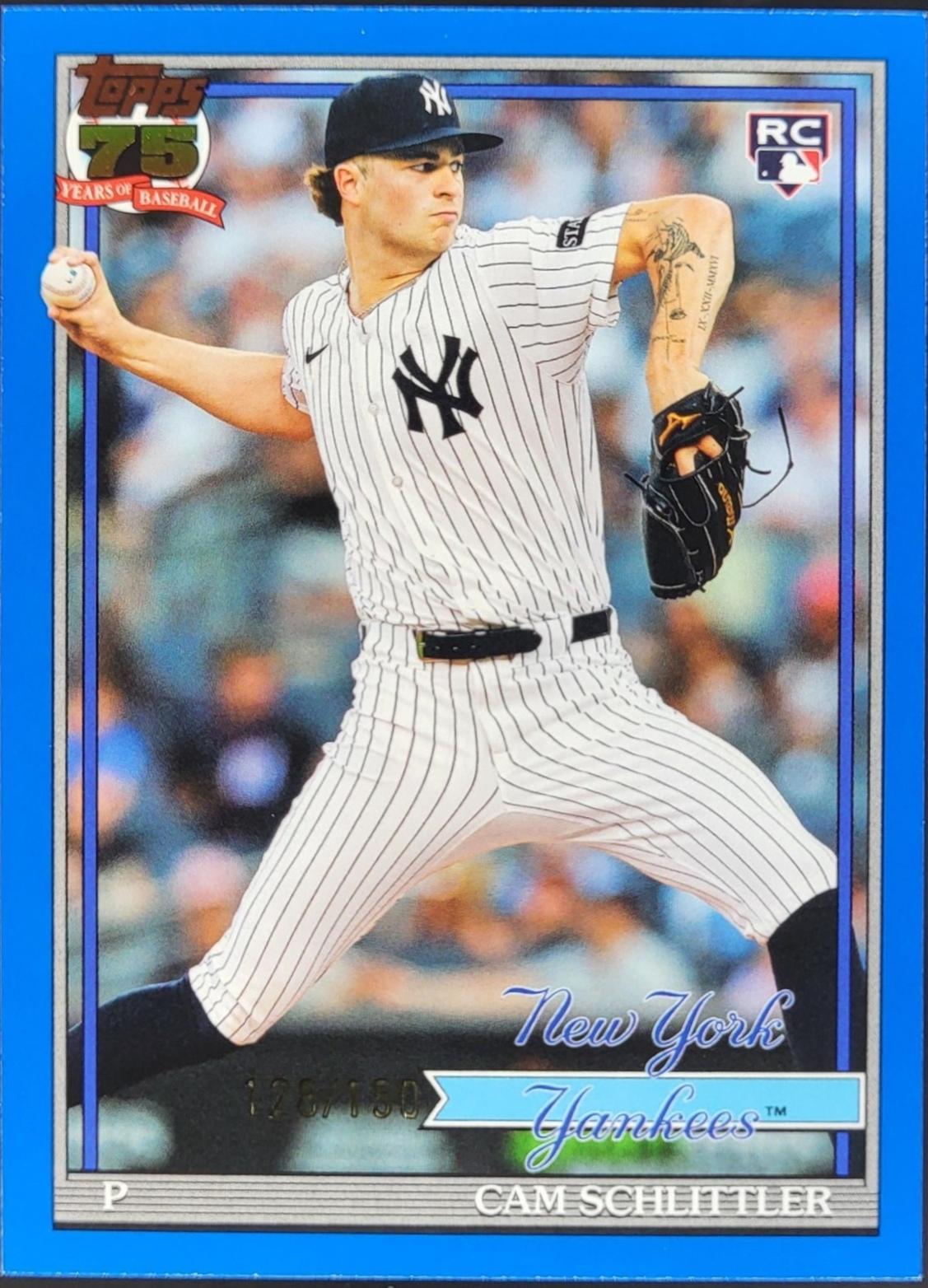 Cam Schlittler [Blue] #T91-86
