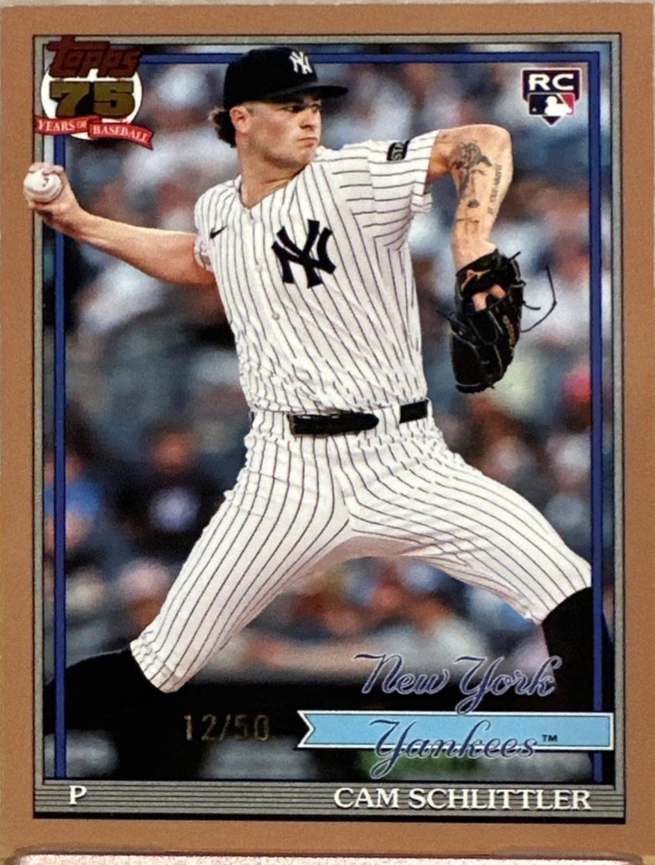 Cam Schlittler [Gold] #T91-86