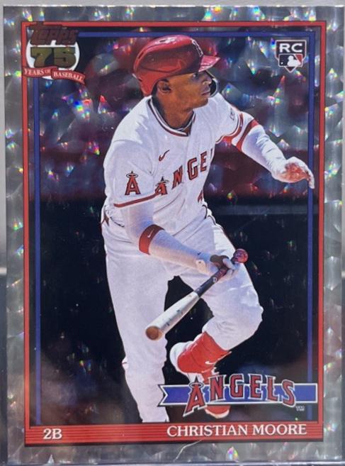 Christian Moore [Crackleboard Foil] #T91-46