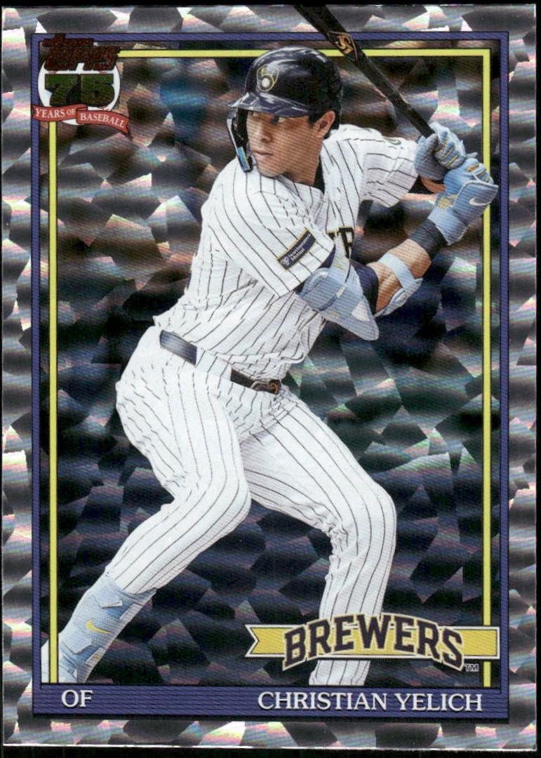 Christian Yelich [Crackleboard Foil] #T91-83