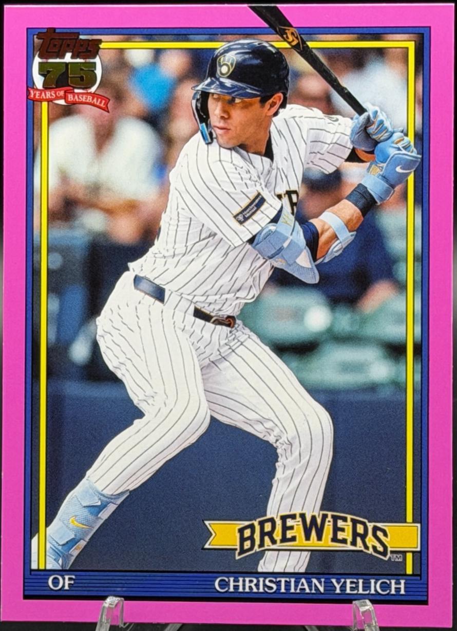 Christian Yelich [Pink] #T91-83