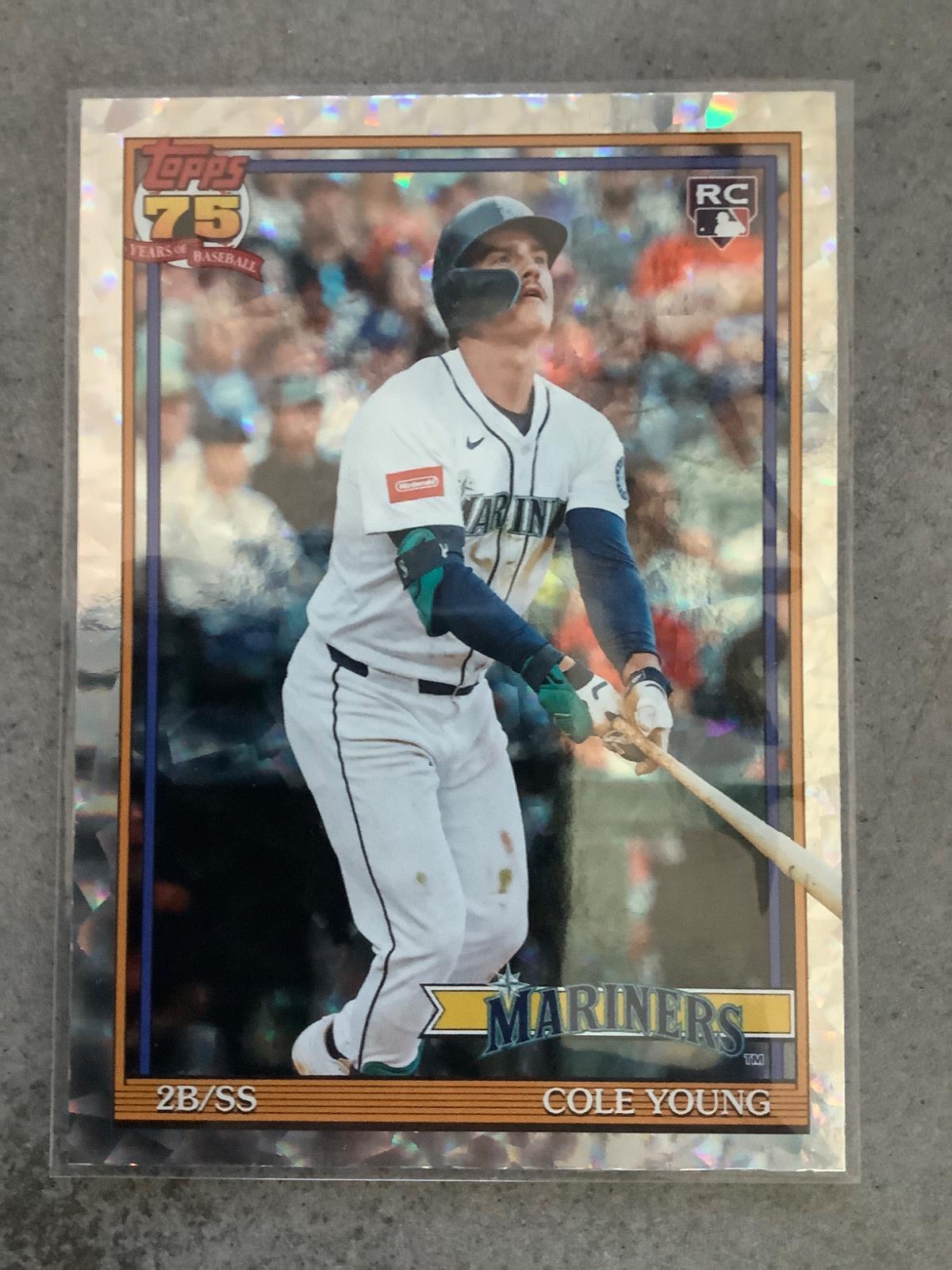 Cole Young [Crackleboard Foil] #T91-98