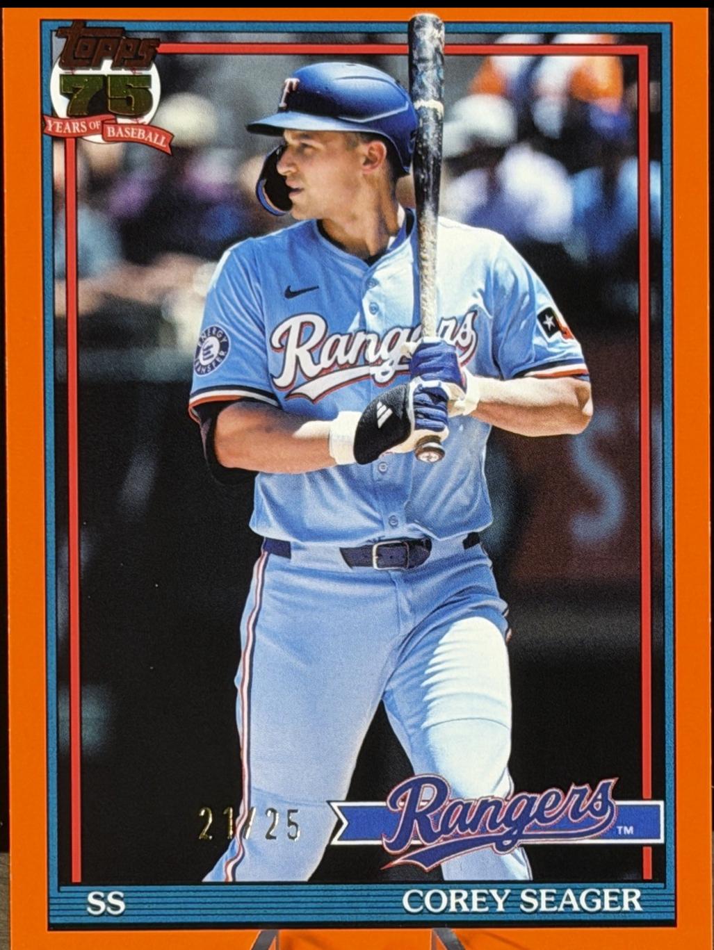 Corey Seager [Orange] #T91-65