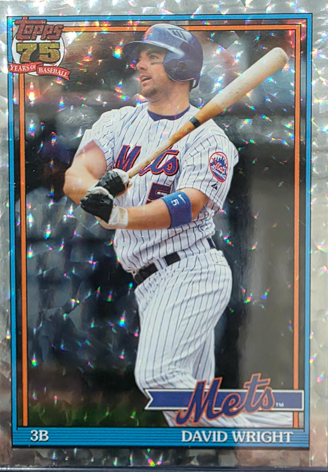 David Wright [Crackleboard Foil] #T91-66