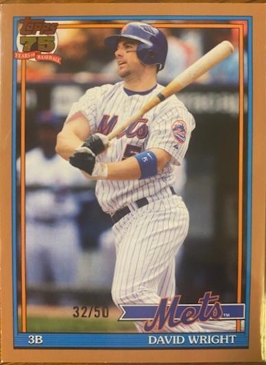 David Wright [Gold] #T91-66
