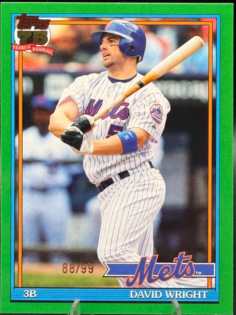 David Wright [Green] #T91-66