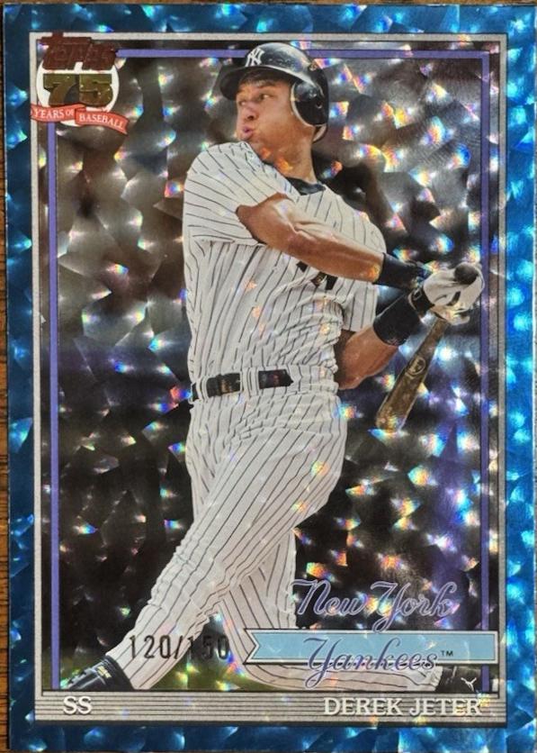 Derek Jeter [Blue] #T91-30