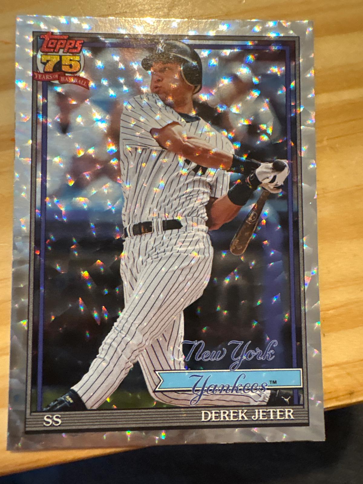 Derek Jeter [Crackleboard Foil] #T91-30