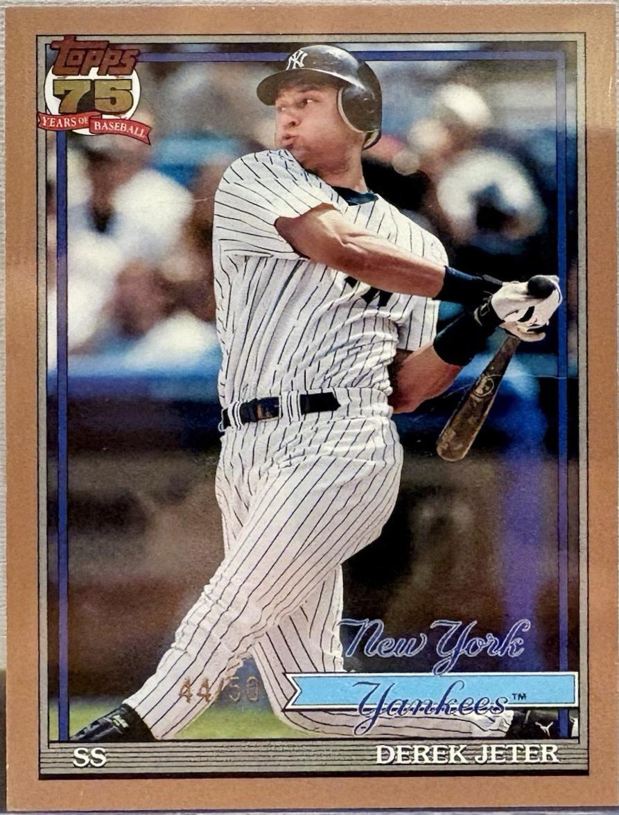 Derek Jeter [Gold] #T91-30