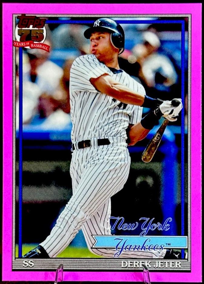 Derek Jeter [Pink] #T91-30