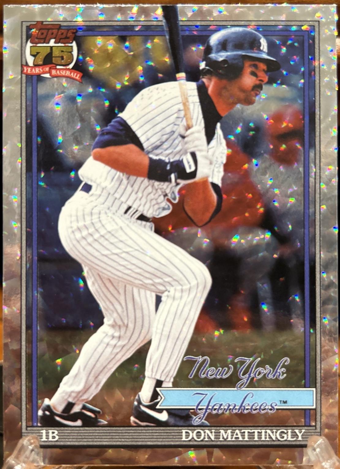 Don Mattingly [Crackleboard Foil] #T91-68