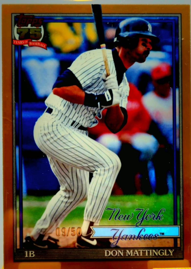 Don Mattingly [Gold] #T91-68