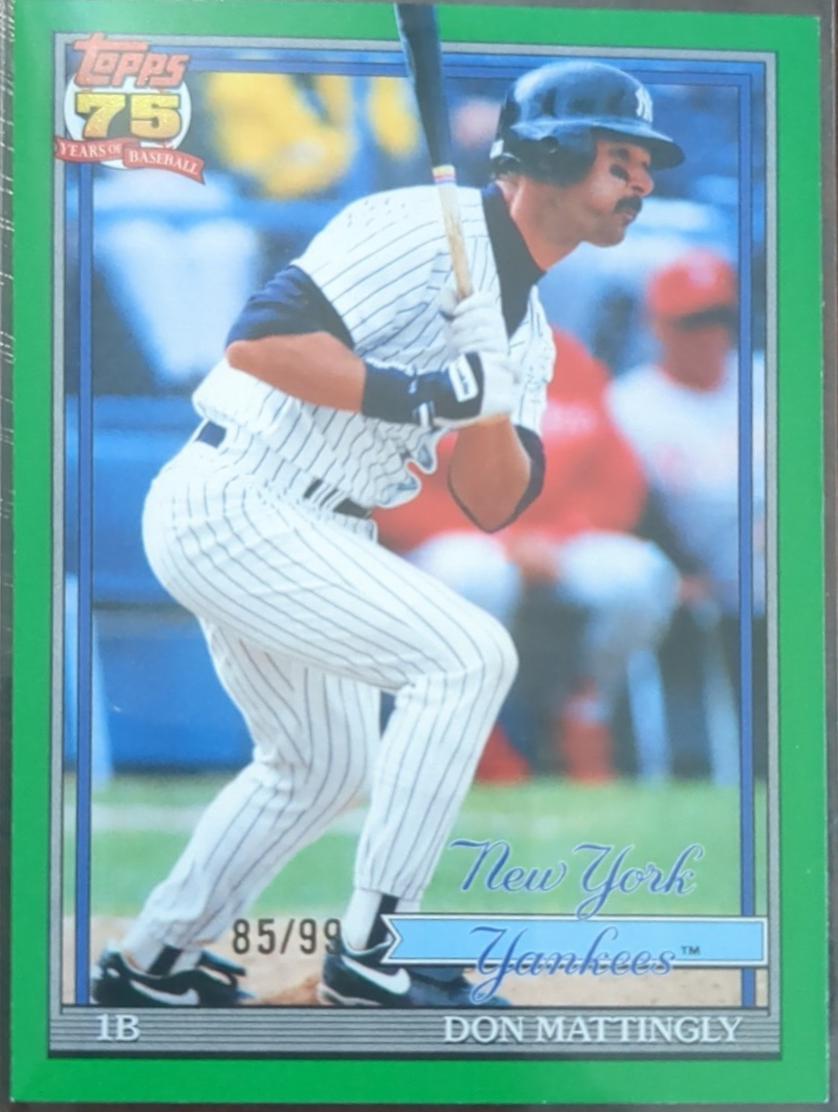 Don Mattingly [Green] #T91-68