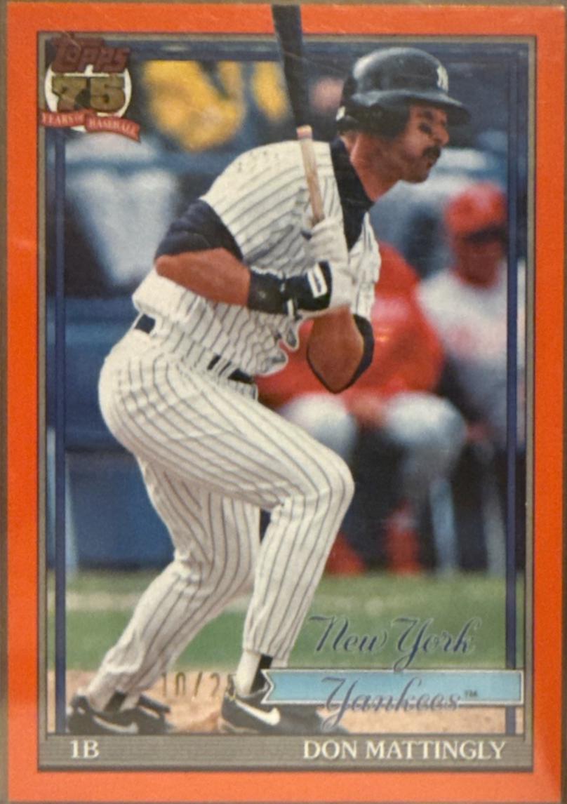 Don Mattingly [Orange] #T91-68