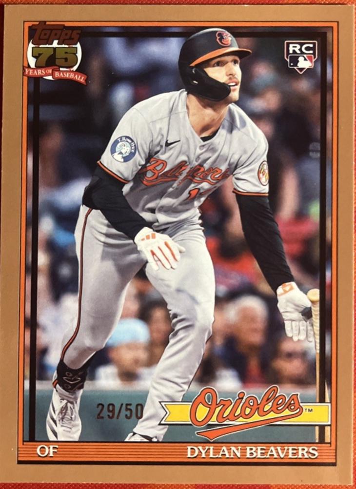 Dylan Beavers [Gold] #T91-24