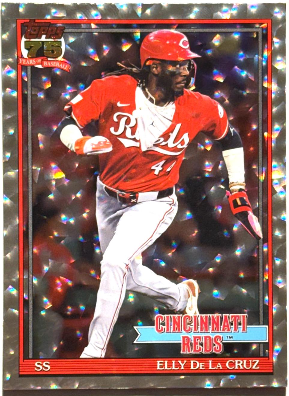 Elly De La Cruz [Crackleboard Foil] #T91-22