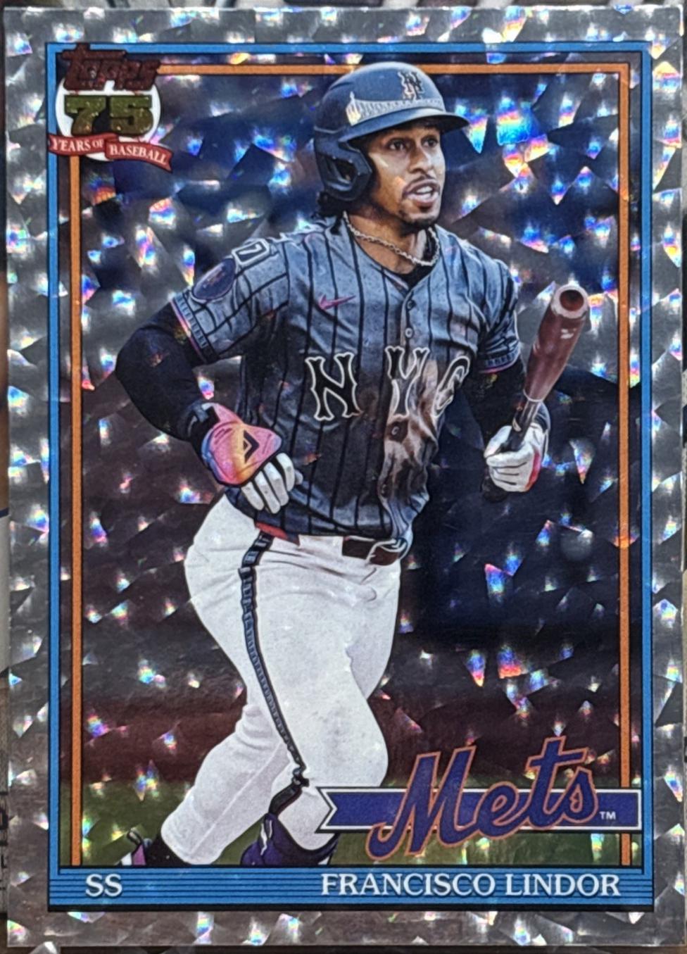 Francisco Lindor [Crackleboard Foil] #T91-19