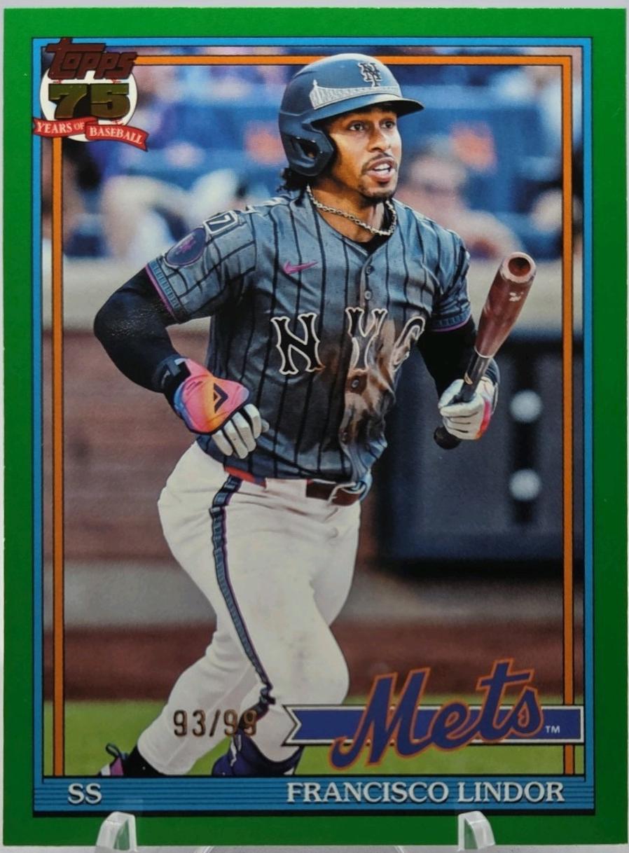 Francisco Lindor [Green] #T91-19