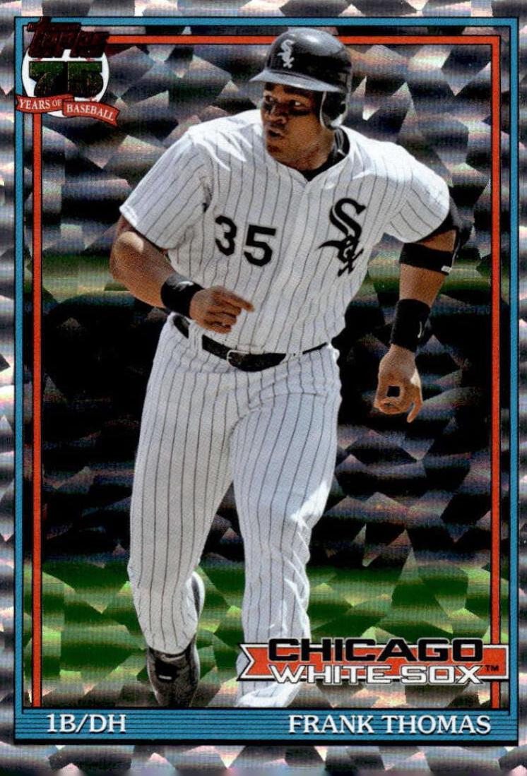 Frank Thomas [Crackleboard Foil] #T91-31