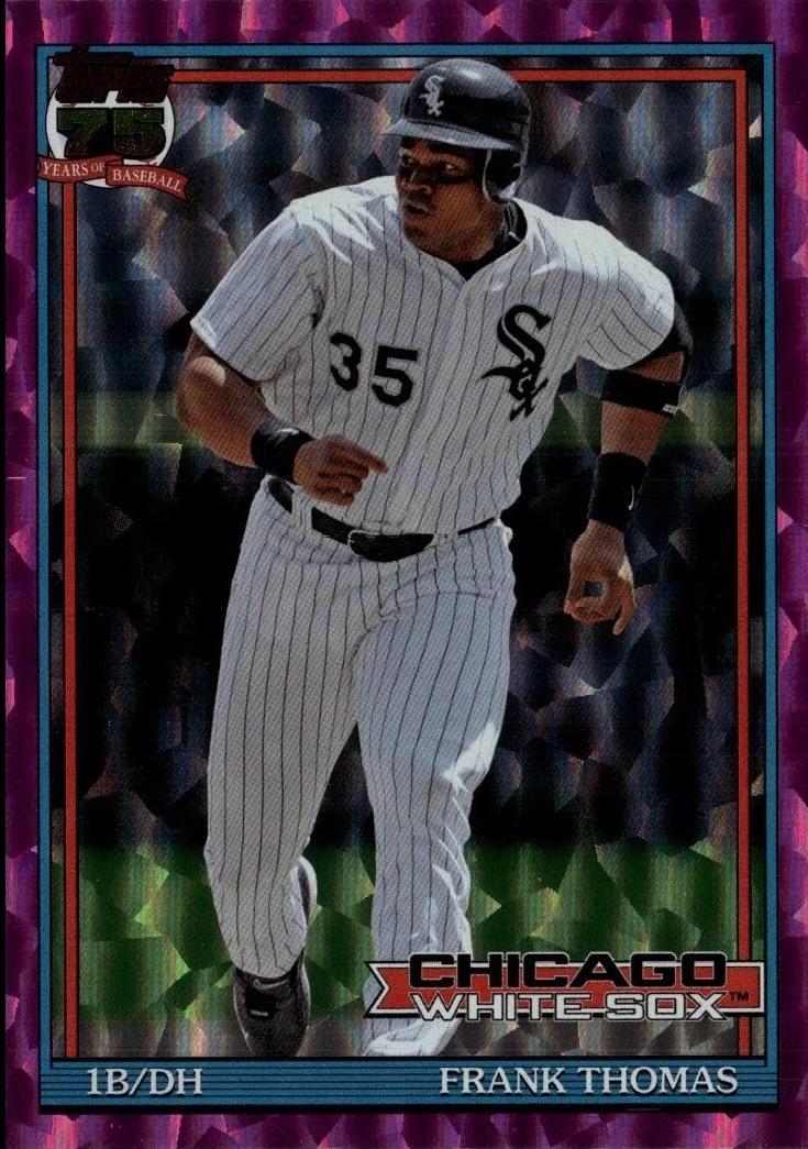 Frank Thomas [Pink Crackleboard Foil] #T91-31