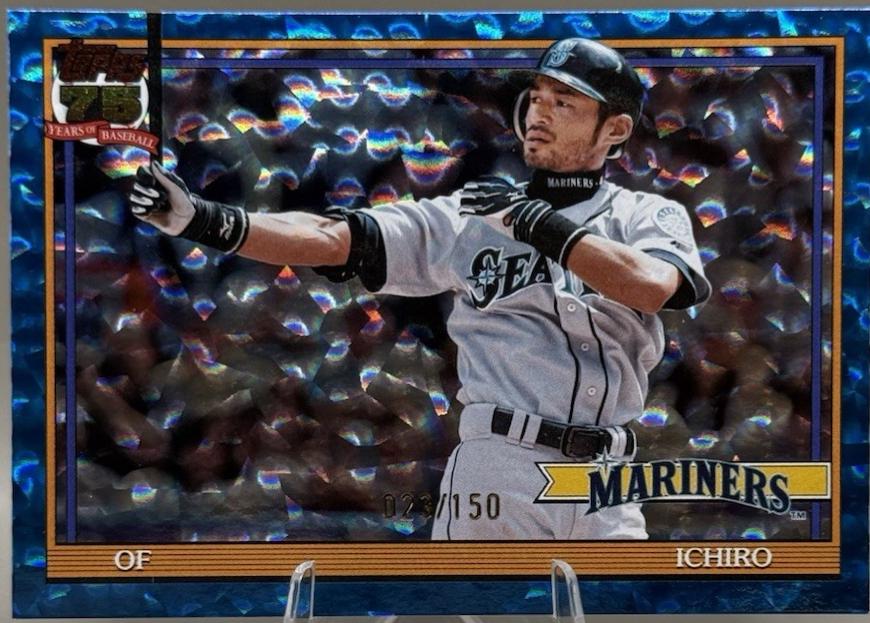 Ichiro [Blue Crackleboard Foil] #T91-33