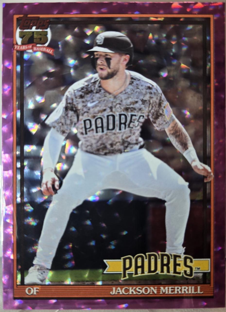Jackson Merrill [Pink Crackleboard Foil] #T91-78