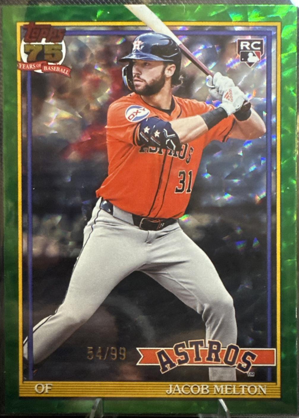 Jacob Melton [Green Crackleboard Foil] #T91-56