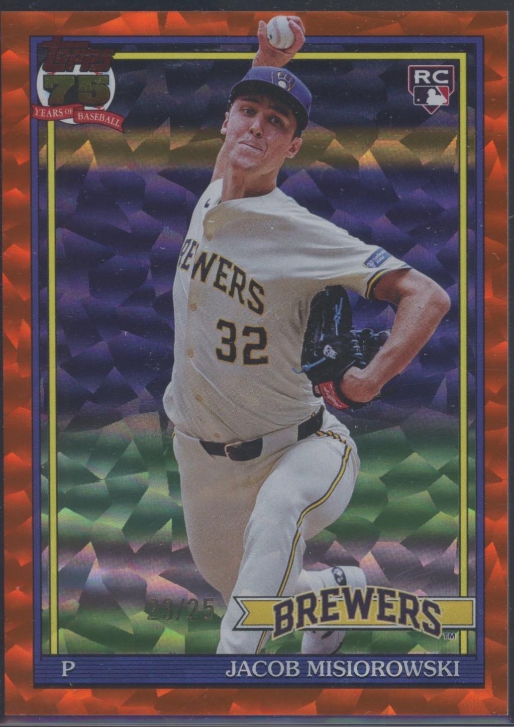 Jacob Misiorowski [Orange Crackleboard Foil] #T91-74