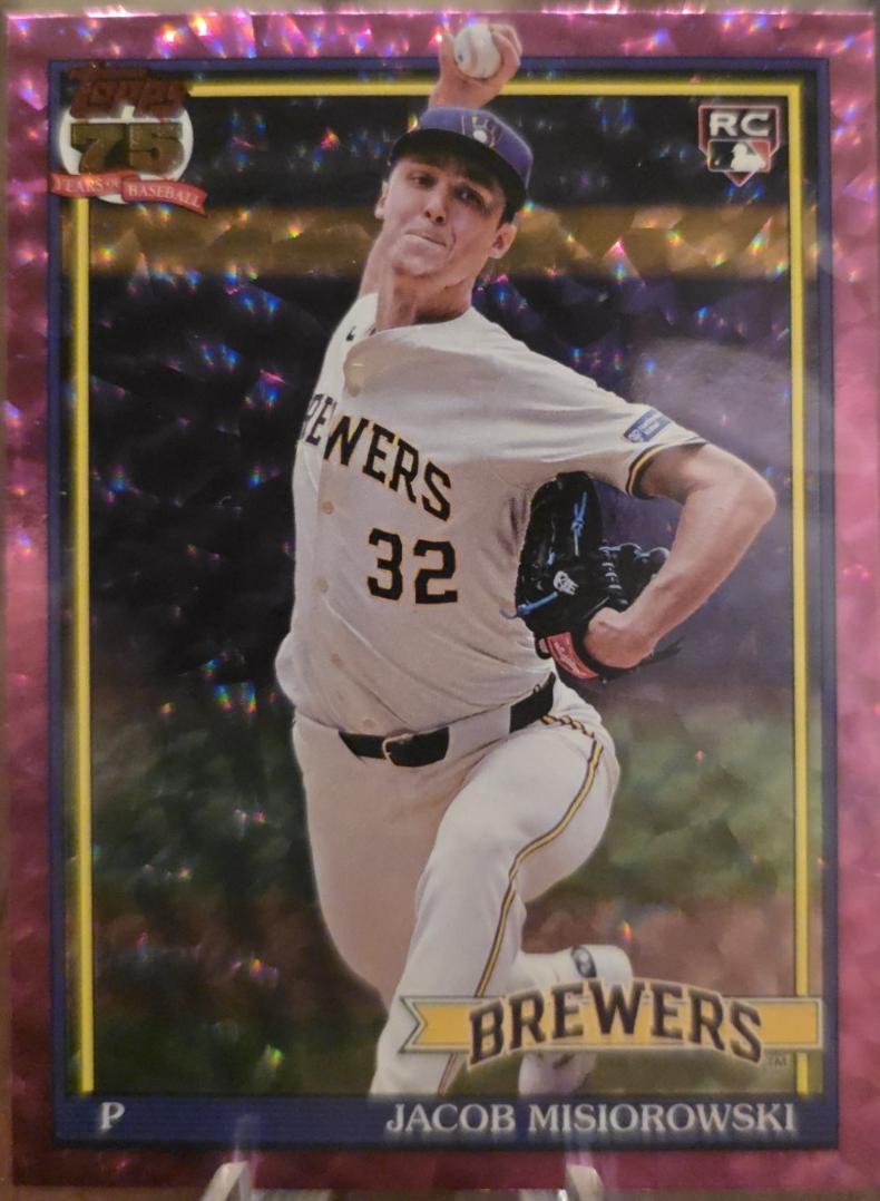 Jacob Misiorowski [Pink Crackleboard Foil] #T91-74