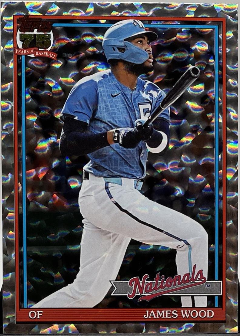 James Wood [Crackleboard Foil] #T91-16